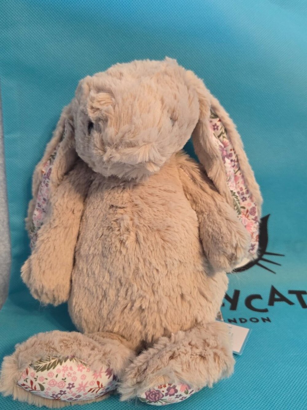 Jellycat Blossom Bea Beige Bunny Medium 12 Inch Plush NWT Retired Rare